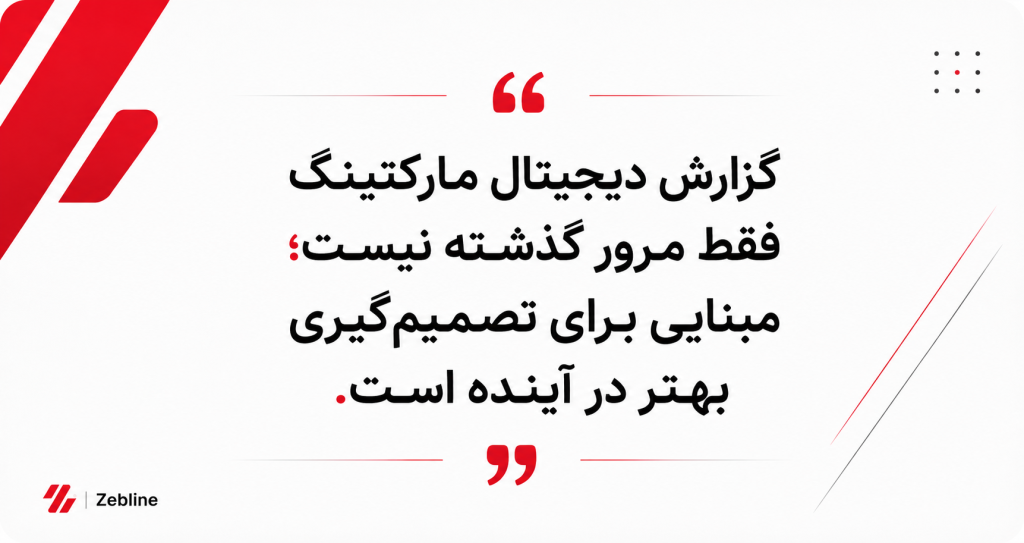 گزارش دیجیتال مارکتینگ