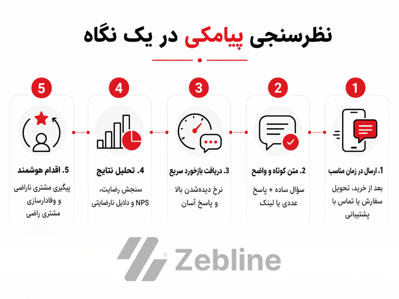 نظرسنجی پیامکی در یک نگاه