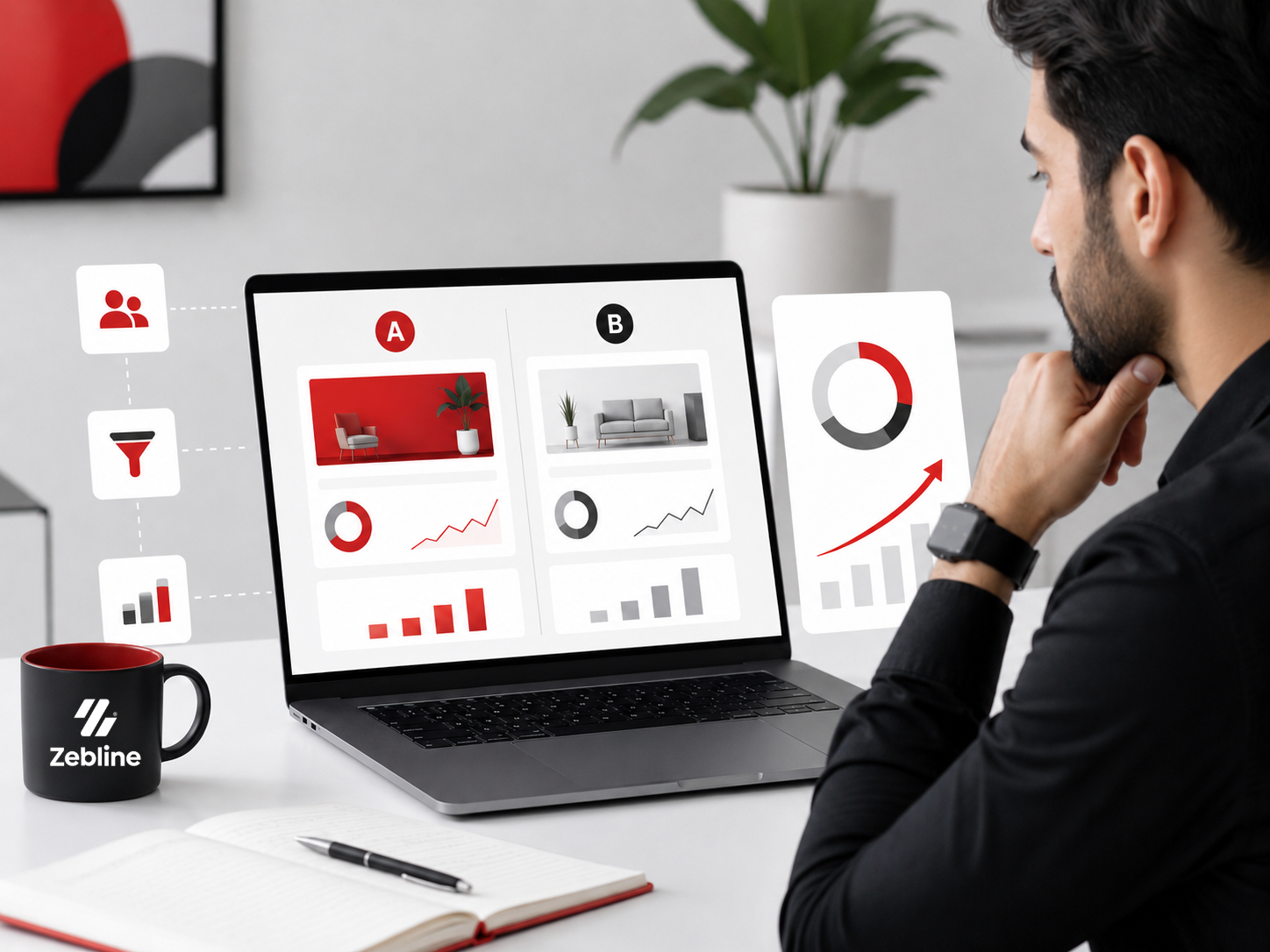 تست A/B چیست؟ راهنمای کامل از صفر تا اجرا + ابزارها و اشتباهات رایج